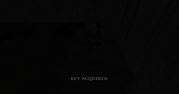 Key acquired screen