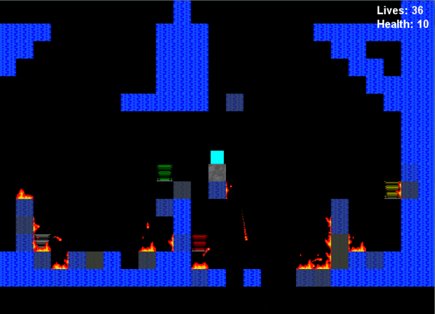 Displaying Fires and Teleporters