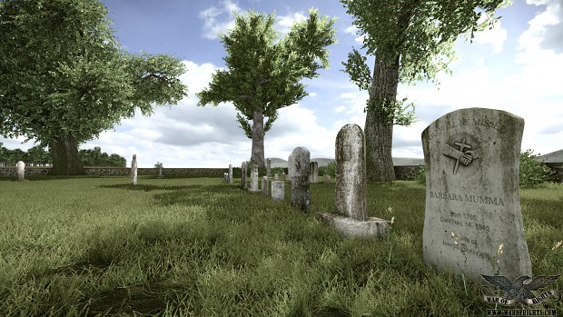 Mumma Graveyard scene WIP 2