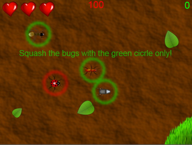 Bug Panic Screenshots