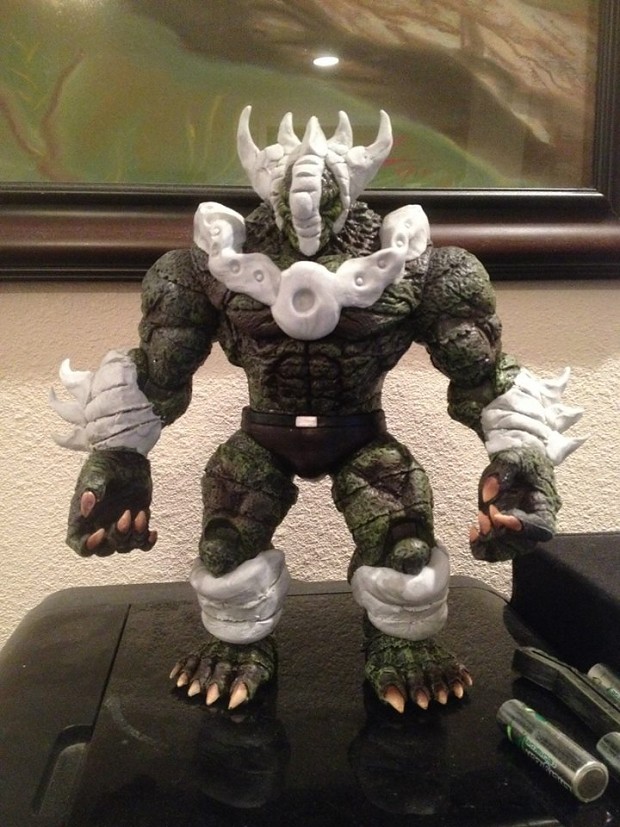 Draconan Early Custom Action Figure Sculpt