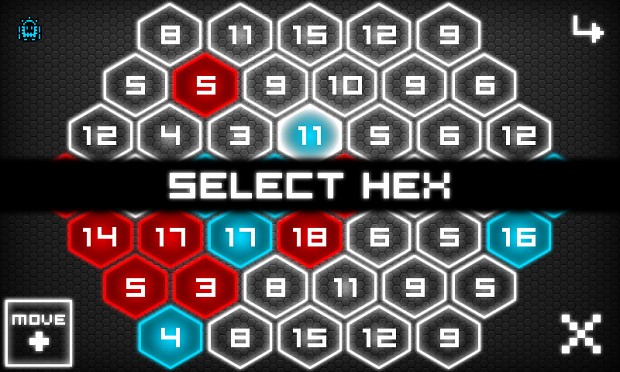 HexMaster screens