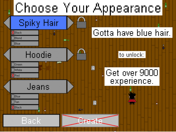 Appearance Selection