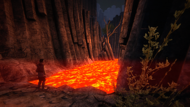 Lava Lake in Cinder Valley
