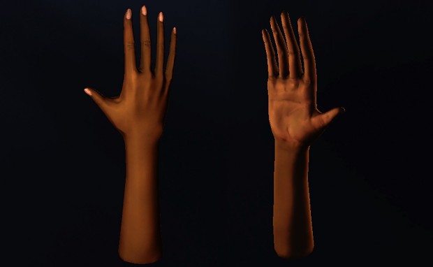 New Hand Model, In Game rendering