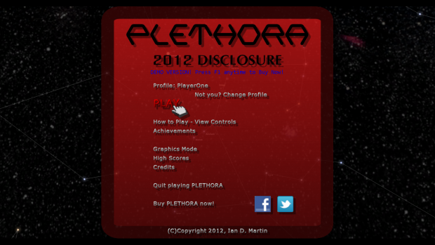 Plethora 2012 Disclosure