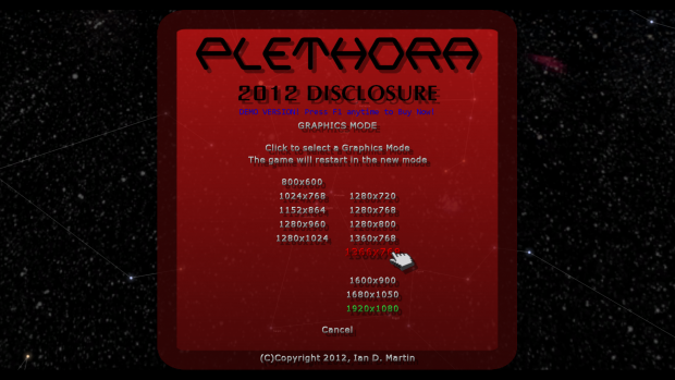 Plethora 2012 Disclosure