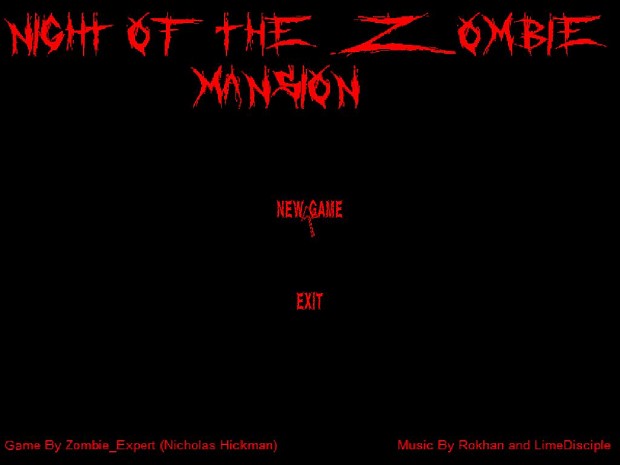 Night of the Zombie New Map-Mansion