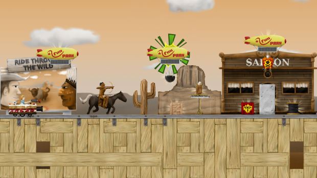 Mockup of the game