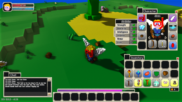 More GUI and HUD graphical improvements.