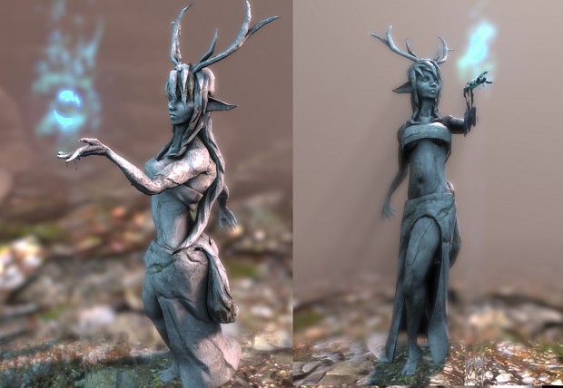 Statue Prop - Environment Asset