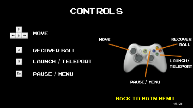 Easy controls and x360 pad support