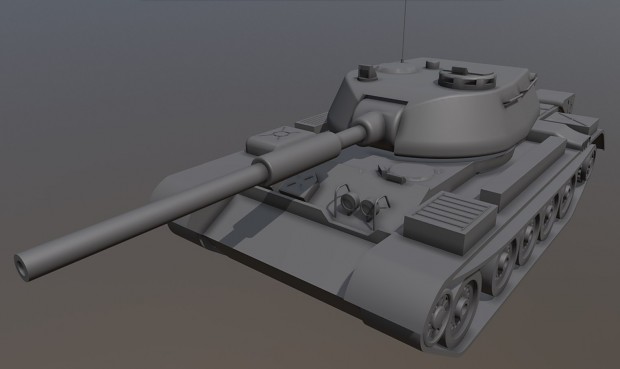 T-48 medium tank new design