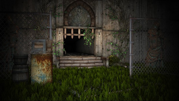 Screenshot 1 - Enterance to the unknown building