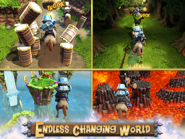 iOS "Endless changing world" Screen