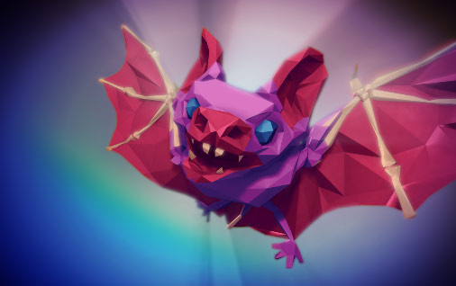 It is a bat, it likes your blood!