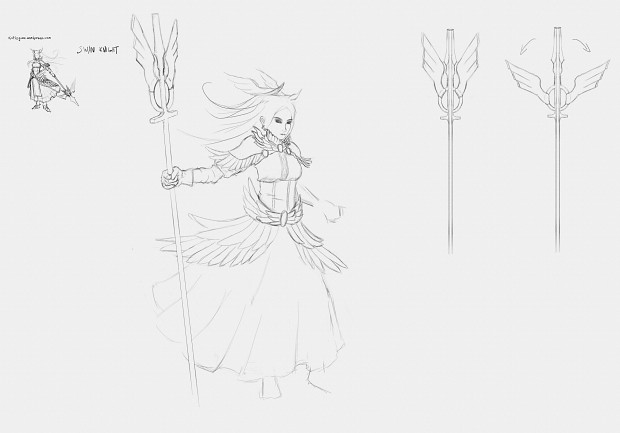 Swan Knight Concept