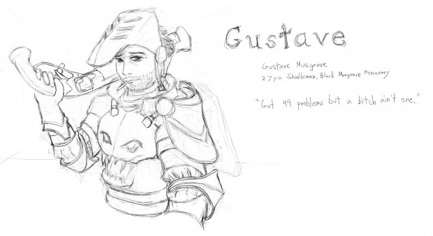 Gustave Concept Sketch