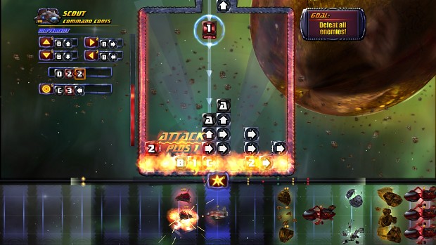 Starlaxis Gameplay Screens