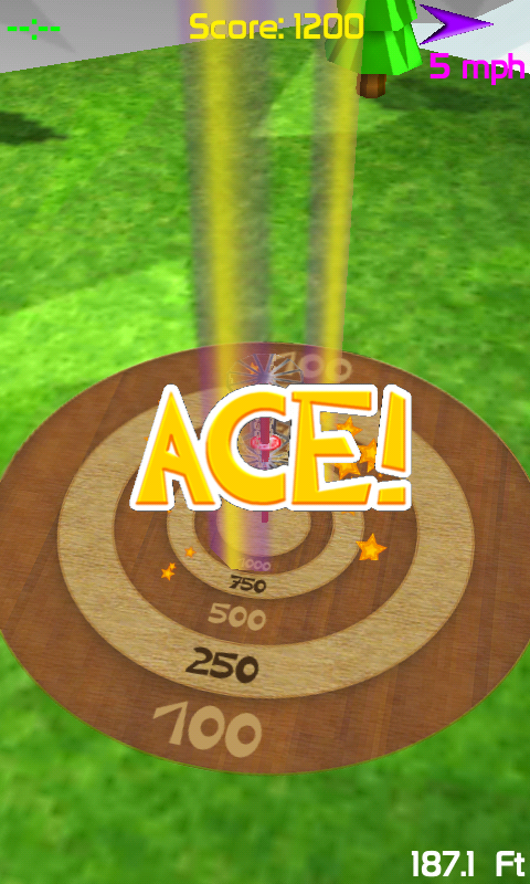 Ace! in Practice mode