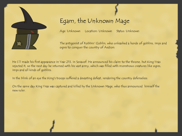 Aepedia: Egam, the Unknown Mage