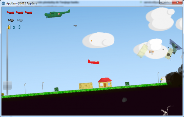 screenshot from simulator