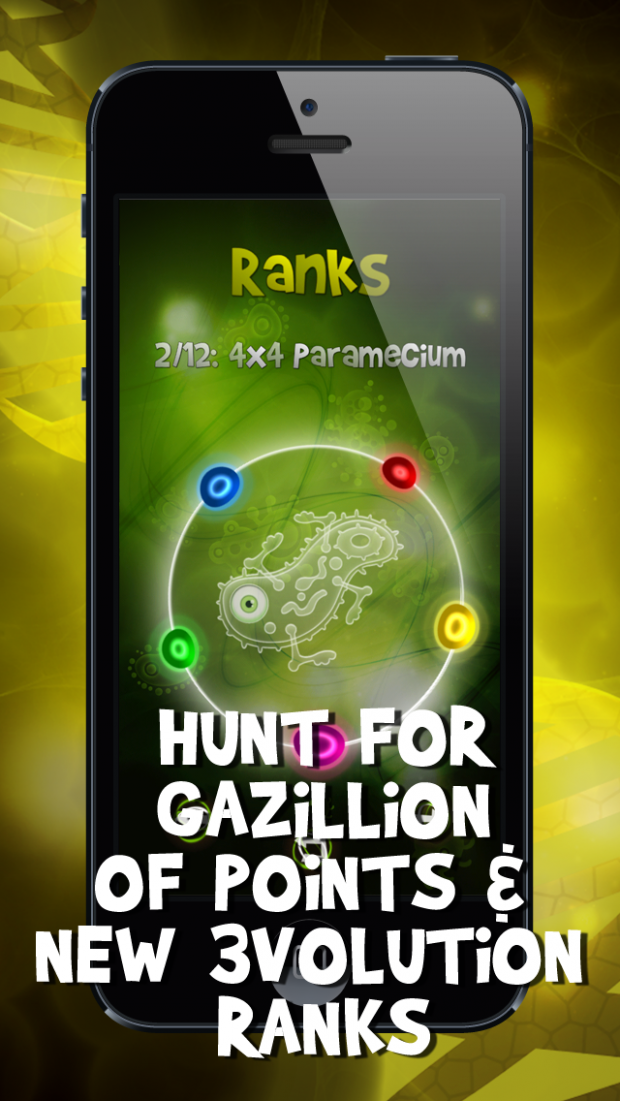 Hunt for gazillion of points & 3volution ranks