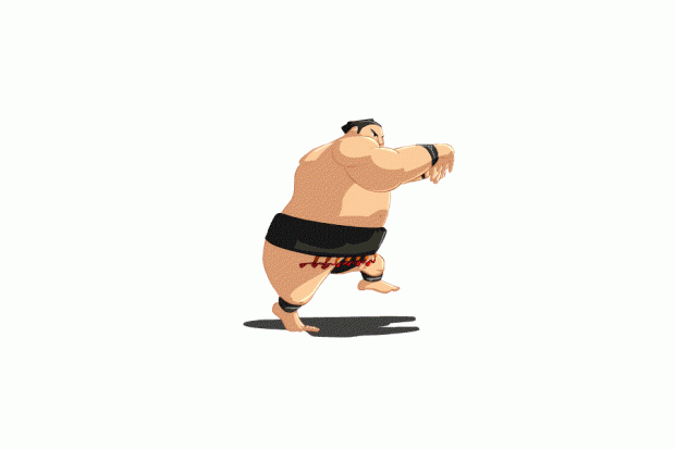 Sumo Roll Animation