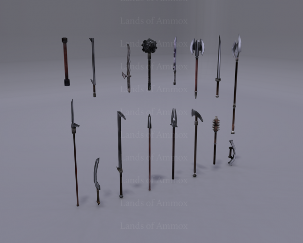 Assorted Swords Concept Art