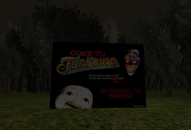 "The Funhouse" Promotional Poster