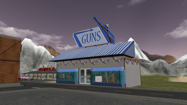 Civilian gun store