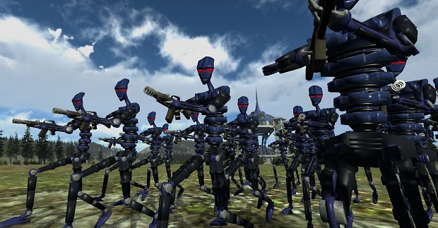 A11bots in formation
