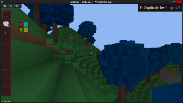 Blue Trees, levelling