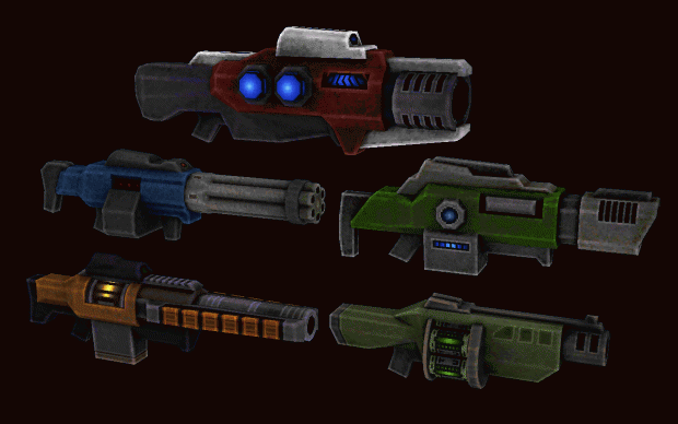 Weapons Textured 002