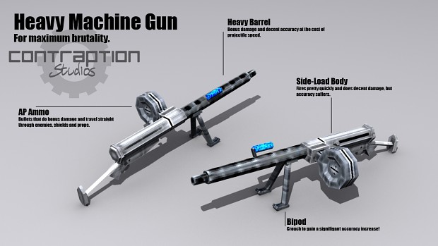 NEW MACHINE GUNS