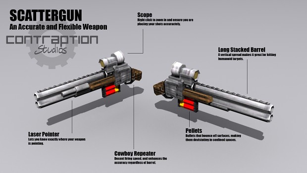 Scattergun Promotional Renders