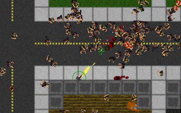 Top-down Zombie shooter