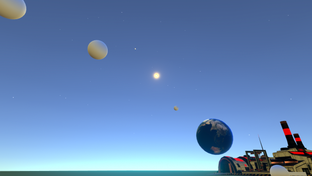 Dynamic Day-Night-Cycle & Planetary-Skybox System - WIP