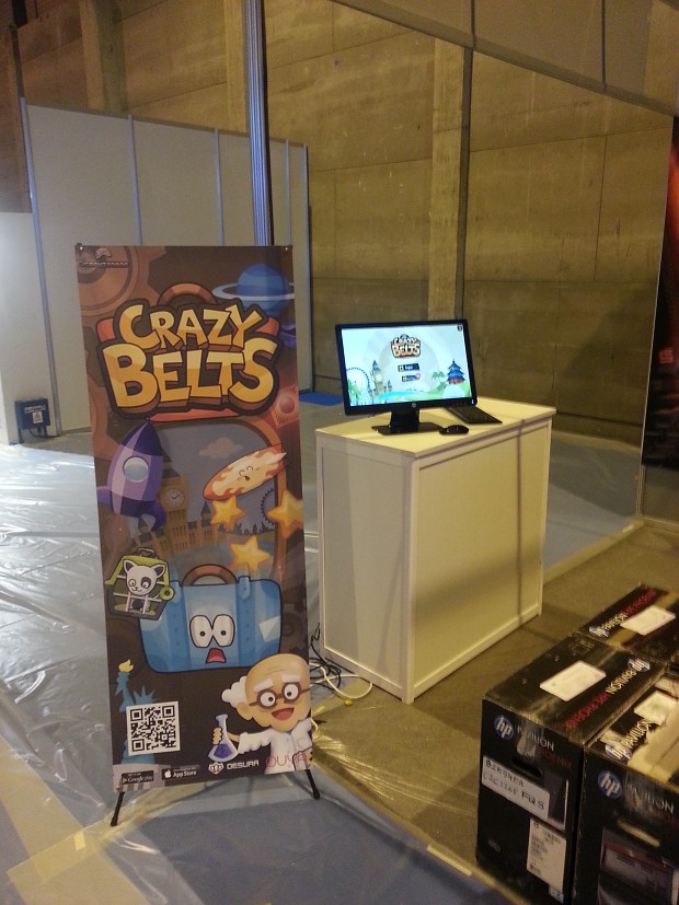 Crazy Belts at Madrid Games Week 2013