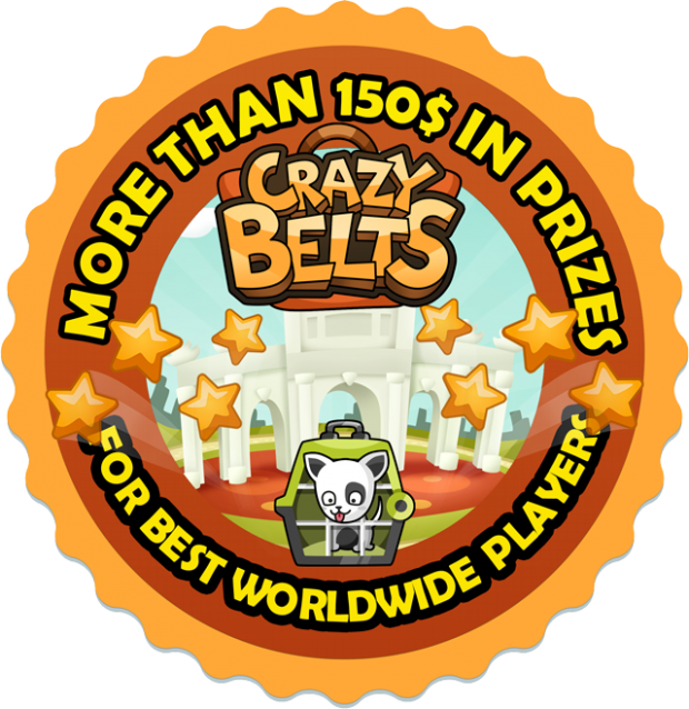 Crazy Belts contest badge