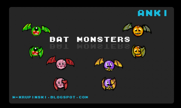 Anki bat monsters