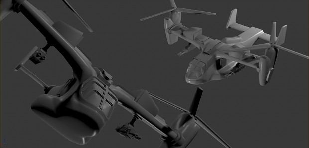 Helicopter Model WIP