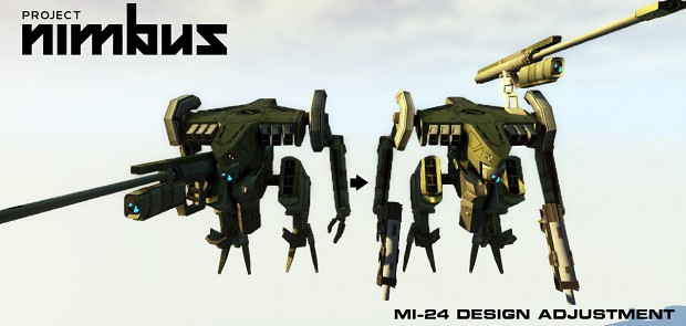 Mi-24 Zadniy design adjustment