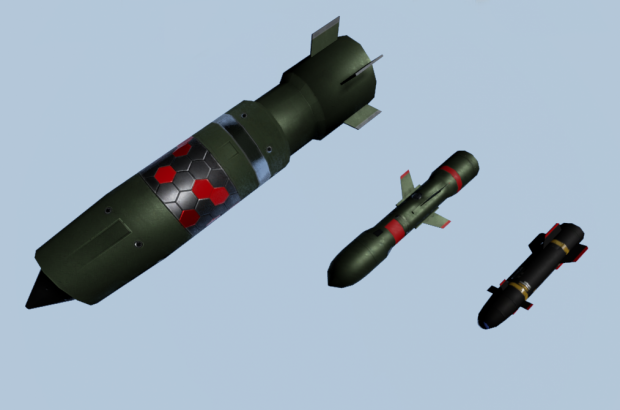 Missile projectiles