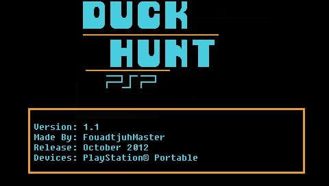Duck Hunt PSP screenshots