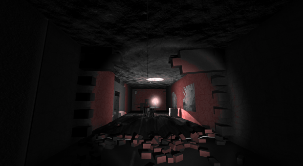 Psychotic Test Room, Looking From The Secret Room