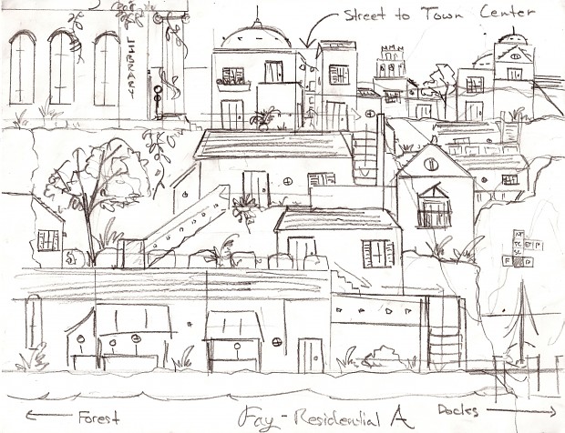 Area Layouts: Fay: Residential District A