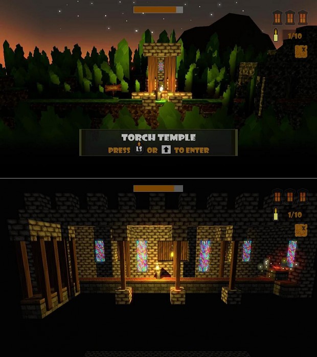 Candlelight - Torch Temple...