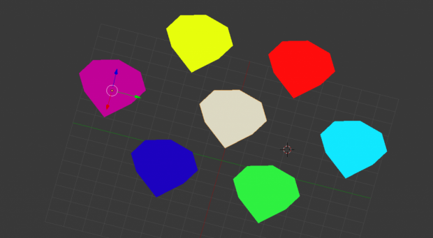 7 Chaos Emeralds- Coloured!