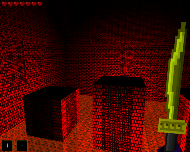 pixel loot raiders -  lava rooms